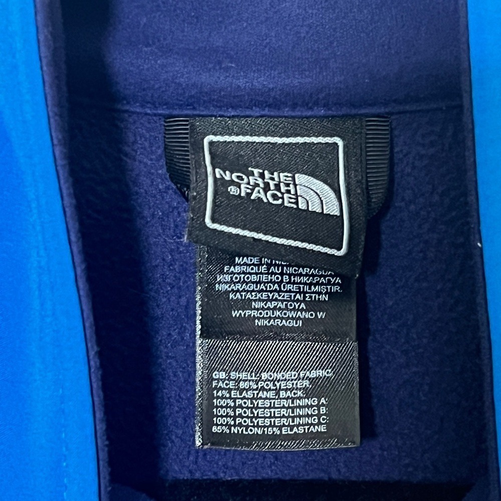 The North Face Windfall Softshell Performance Full Zip Blue Women Size XL - Picture 4 of 9